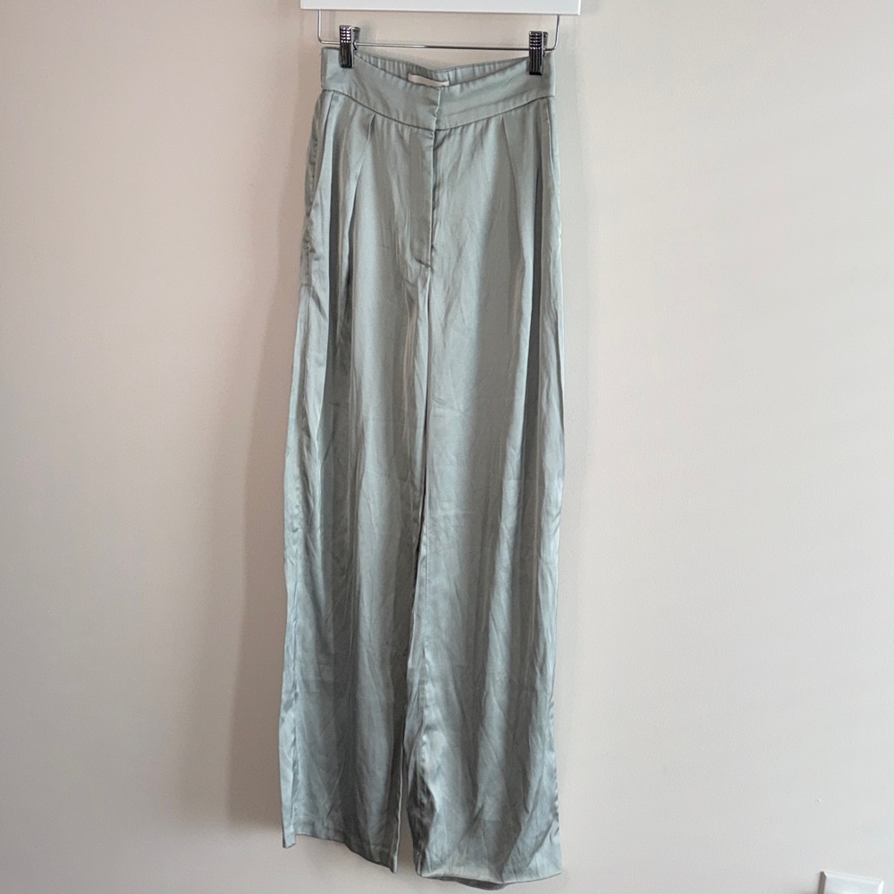 Abercrombie & Fitch Satin Trouser Pants